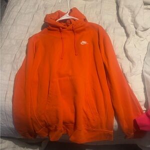 Nike Orange Hoodie